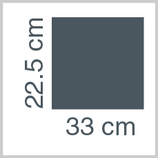 Sheet dimensions: 22.5 x 33 cm