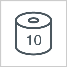 Rolls per packet: 10